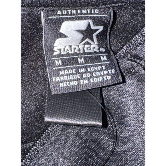 Girls Starter Activewear Set With Jacket & Leggings L Black & Gray Polyester - Picture 3 of 16